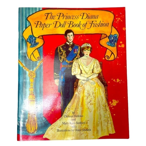 NWT Vintage 1982 The Princess Diana Paper Doll Book Of Fashion - Picture 1 of 13